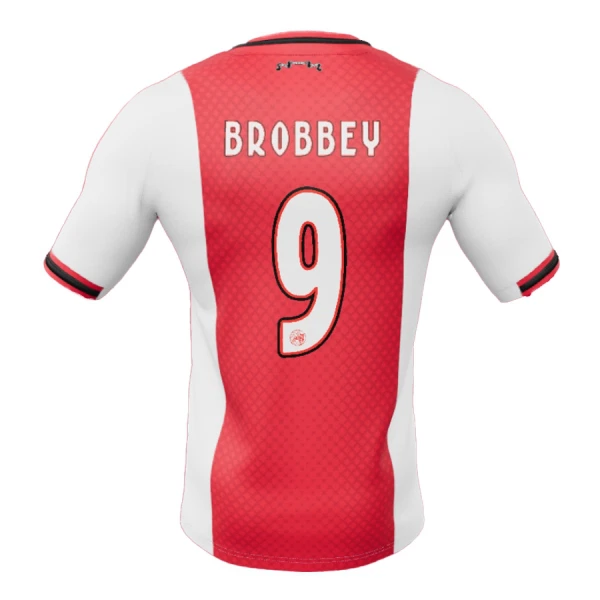Ajax Amsterdam Brobbey 9 Hjemmedrakt Herre 2025-26 Ajax Amsterdam Brobbey 9 Hjemmedrakt Herre 2025-26