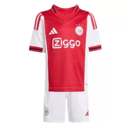 Ajax Amsterdam Hjemmedrakt Barn 2025-26 - med Bukse Ajax Amsterdam Hjemmedrakt Barn 2025-26 - med Bukse