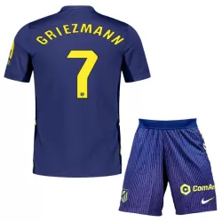 Atlético Madrid Griezmann 7 Bortedrakt Barn 2025-26 - med Bukse Atlético Madrid Griezmann 7 Bortedrakt Barn 2025-26 - med Bukse