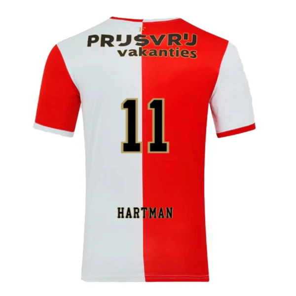 Feyenoord Rotterdam Hartman 11 Hjemmedrakt Herre 2025-26 Feyenoord Rotterdam Hartman 11 Hjemmedrakt Herre 2025-26