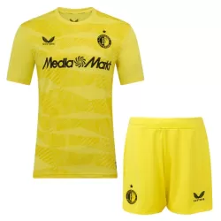 Feyenoord Rotterdam Keeper Drakt Barn 2025-26 Gul Feyenoord Rotterdam Keeper Drakt Barn 2025-26 Gul