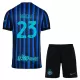 Inter Milan Barella 23 Hjemmedrakt Barn 2025-26 - med Bukse Inter Milan Barella 23 Hjemmedrakt Barn 2025-26 - med Bukse
