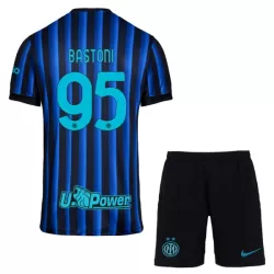 Inter Milan Bastoni 95 Hjemmedrakt Barn 2025-26 - med Bukse Inter Milan Bastoni 95 Hjemmedrakt Barn 2025-26 - med Bukse