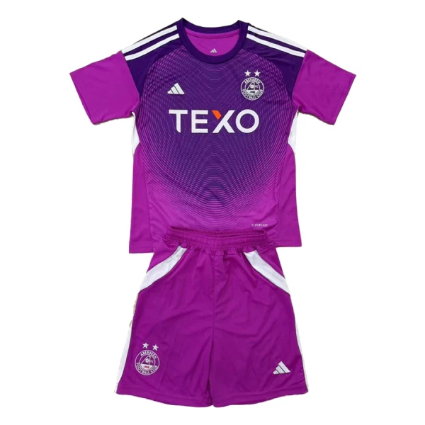 Aberdeen Keeper Drakt Barn 2025-26 Lilla Aberdeen Keeper Drakt Barn 2025-26 Lilla
