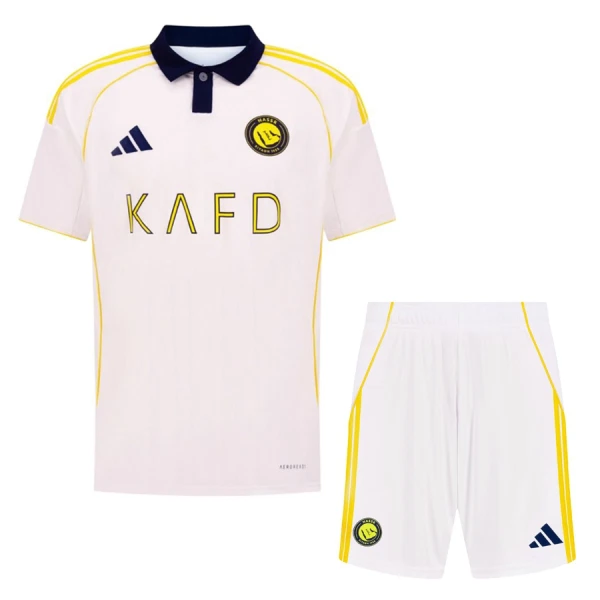 Al Nassr Tredjedrakt Barn 2025-26 - med Bukse Al Nassr Tredjedrakt Barn 2025-26 - med Bukse