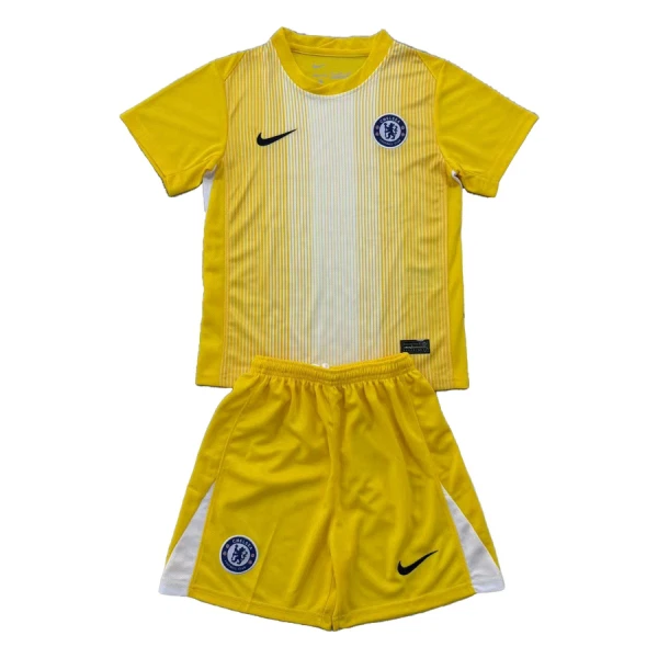 Chelsea Keeper Drakt Barn 2025-26 Gul Chelsea Keeper Drakt Barn 2025-26 Gul