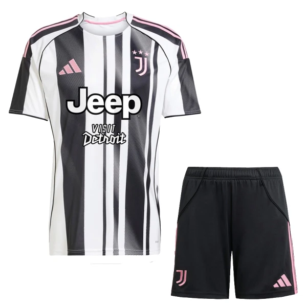 Juventus Hjemmedrakt Barn 2025-26 - med Bukse Juventus Hjemmedrakt Barn 2025-26 - med Bukse