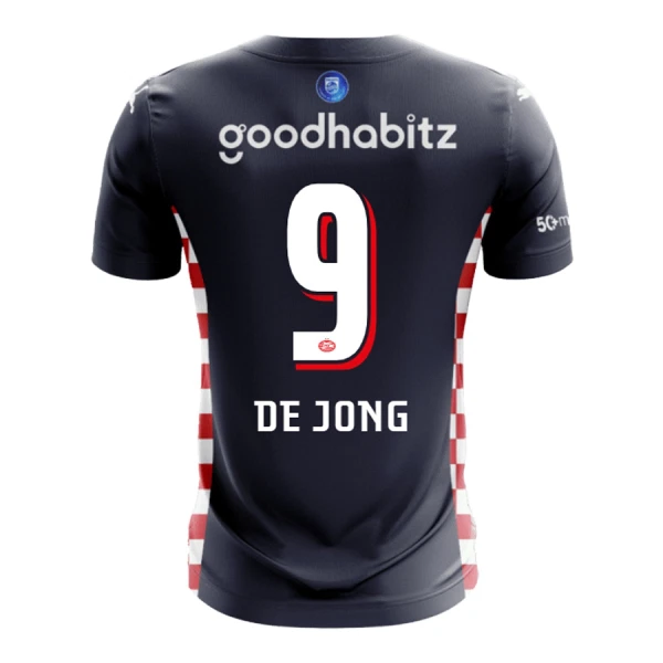 PSV Eindhoven De Jong 9 Bortedrakt Herre 2025-26