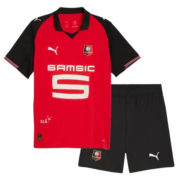 Stade Rennais Hjemmedrakt Barn 2025-26 - med Bukse