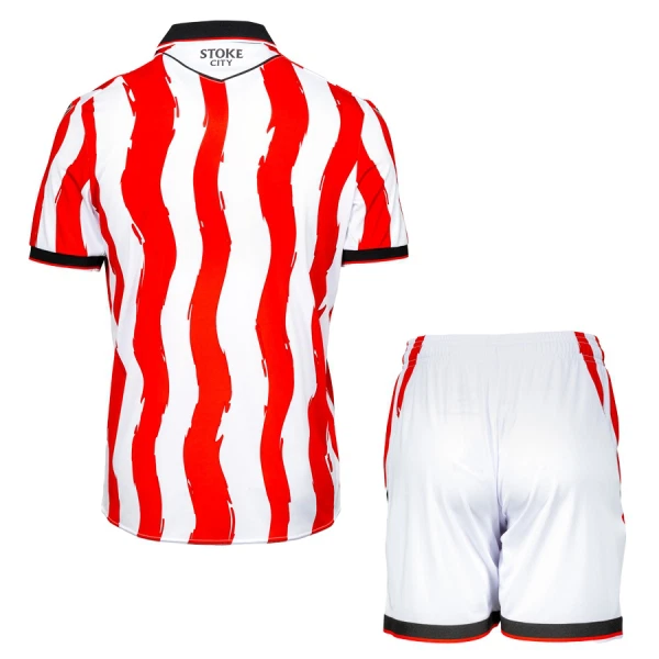 Stoke City Hjemmedrakt Barn 2025-26 - med Bukse
