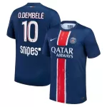 Paris Saint-Germain 1 Star Dembele 10 Hjemmedrakt Herre 2024/2025
