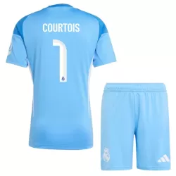 Real Madrid Courtois 1 Keeper Drakt Barn 2025-26 Real Madrid Courtois 1 Keeper Drakt Barn 2025-26