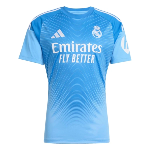 Real Madrid Courtois 1 Keeper Drakt Barn 2025-26