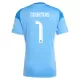 Real Madrid Courtois 1 Keeper Drakt Barn 2025-26