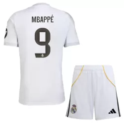 Real Madrid Mbappé 9 Hjemmedrakt Barn 2025-26 - med Bukse Real Madrid Mbappé 9 Hjemmedrakt Barn 2025-26 - med Bukse