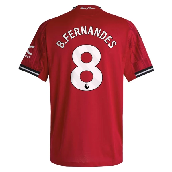Manchester United Bruno Fernandes 8 Hjemmedrakt Barn 2025-26 - med Bukse
