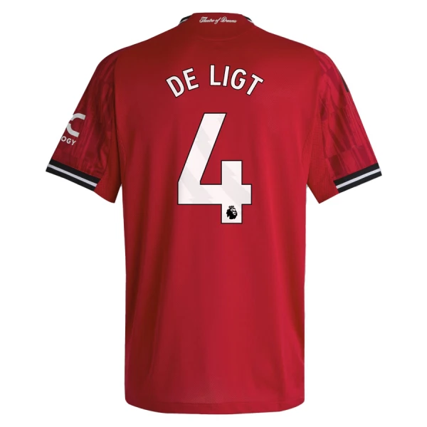 Manchester United De Ligt 4 Hjemmedrakt Herre 2025-26 Manchester United De Ligt 4 Hjemmedrakt Herre 2025-26