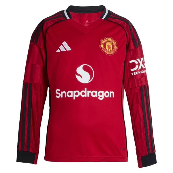 Manchester United Hjemmedrakt Herre 2025-26 Langermet Manchester United Hjemmedrakt Herre 2025-26 Langermet