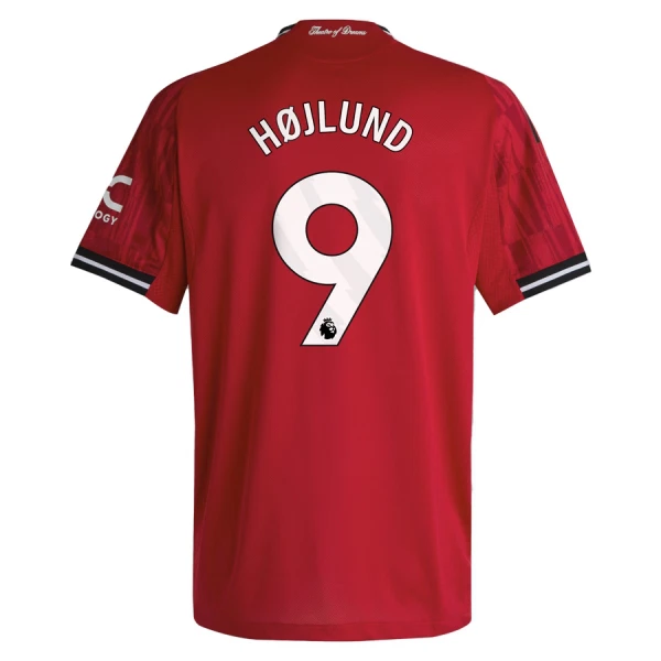 Manchester United Højlund 9 Hjemmedrakt Herre 2025-26 Manchester United Højlund 9 Hjemmedrakt Herre 2025-26