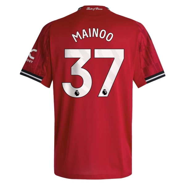 Manchester United Mainoo 37 Hjemmedrakt Herre 2025-26 Manchester United Mainoo 37 Hjemmedrakt Herre 2025-26