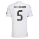 Real Madrid Bellingham 5 Hjemmedrakt Herre 2025-26