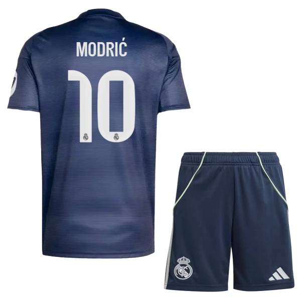 Real Madrid Modrić 10 Bortedrakt Barn 2025-26 - med Bukse Real Madrid Modrić 10 Bortedrakt Barn 2025-26 - med Bukse