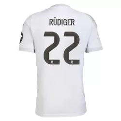 Real Madrid Rudiger 22 Hjemmedrakt Herre 2025-26 Real Madrid Rudiger 22 Hjemmedrakt Herre 2025-26