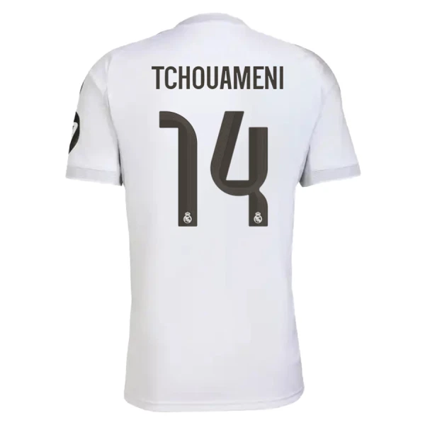Real Madrid Tchouaméni 14 Hjemmedrakt Herre 2025-26