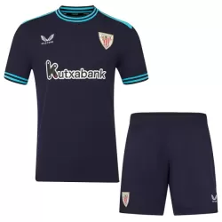 Athletic Bilbao Bortedrakt Barn 2025-26 - med Bukse Athletic Bilbao Bortedrakt Barn 2025-26 - med Bukse