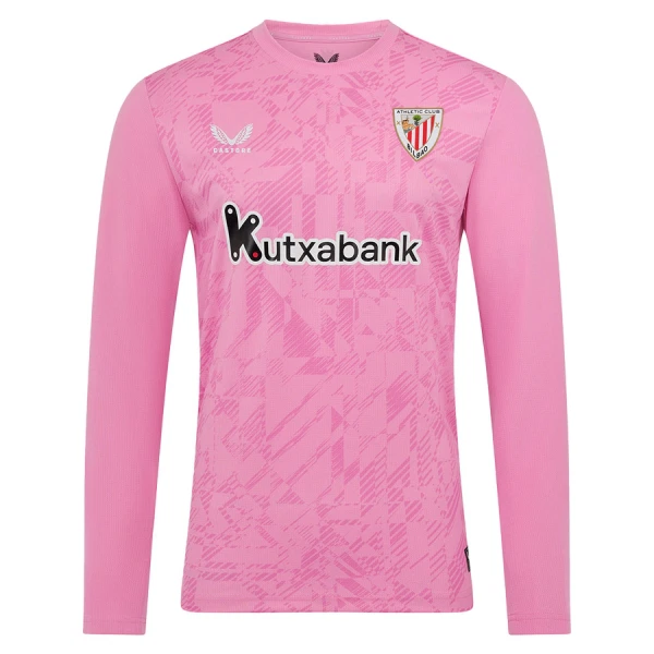 Athletic Bilbao Keeper Drakt Herre 2025-26 Langermet Rosa Athletic Bilbao Keeper Drakt Herre 2025-26 Langermet Rosa