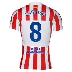 Atlético Madrid Barrios 8 Hjemmedrakt Herre 2025-26 Atlético Madrid Barrios 8 Hjemmedrakt Herre 2025-26