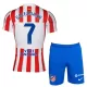 Atlético Madrid Griezmann 7 Hjemmedrakt Barn 2025-26 - med Bukse Atlético Madrid Griezmann 7 Hjemmedrakt Barn 2025-26 - med Bukse