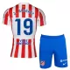 Atlético Madrid J. Alvarez 19 Hjemmedrakt Barn 2025-26 - med Bukse Atlético Madrid J. Alvarez 19 Hjemmedrakt Barn 2025-26 - med Bukse