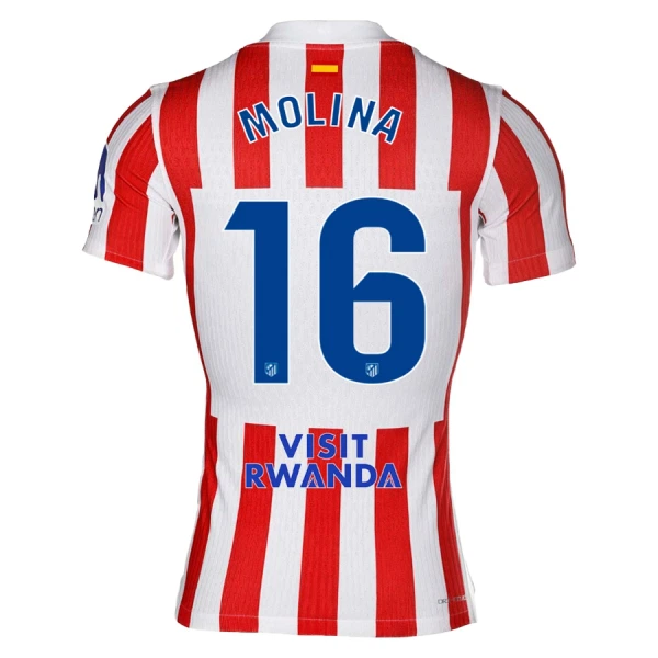 Atlético Madrid Molina 16 Hjemmedrakt Herre 2025-26 Atlético Madrid Molina 16 Hjemmedrakt Herre 2025-26