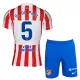 Atlético Madrid R. De Paul 5 Hjemmedrakt Barn 2025-26 - med Bukse