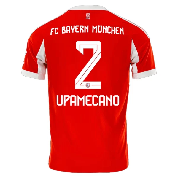 FC Bayern München Dayot Upamecano 2 Hjemmedrakt Herre 2025-26 FC Bayern München Dayot Upamecano 2 Hjemmedrakt Herre 2025-26