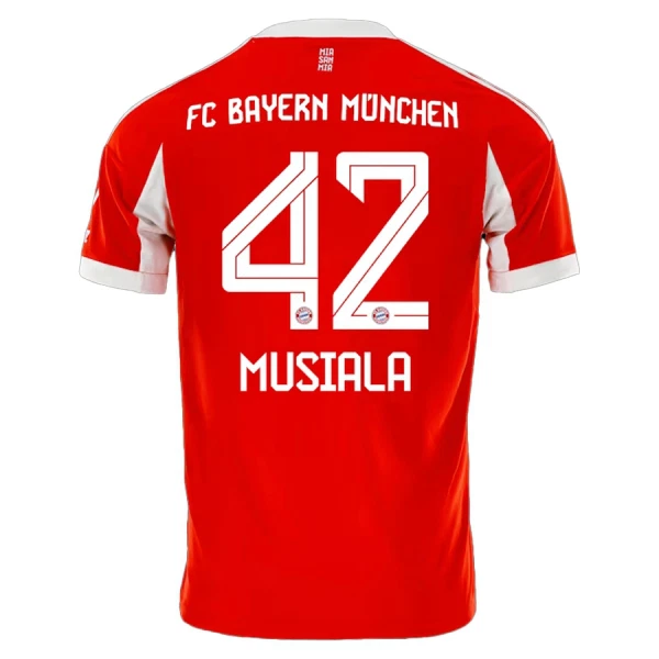 FC Bayern München Jamal Musiala 42 Hjemmedrakt Barn 2025-26 - med Bukse