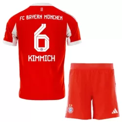 FC Bayern München Joshua Kimmich 6 Hjemmedrakt Barn 2025-26 - med Bukse FC Bayern München Joshua Kimmich 6 Hjemmedrakt Barn 2025-26 - med Bukse