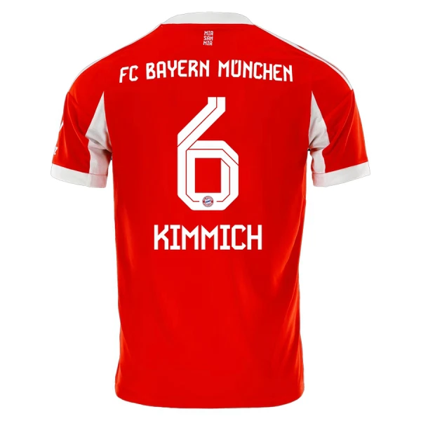 FC Bayern München Joshua Kimmich 6 Hjemmedrakt Herre 2025-26 FC Bayern München Joshua Kimmich 6 Hjemmedrakt Herre 2025-26