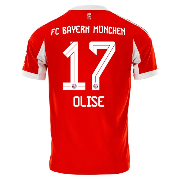 FC Bayern München Olise 17 Hjemmedrakt Herre 2025-26