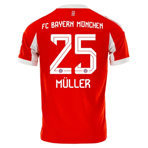FC Bayern München Thomas Müller 25 Hjemmedrakt Herre 2025-26 FC Bayern München Thomas Müller 25 Hjemmedrakt Herre 2025-26