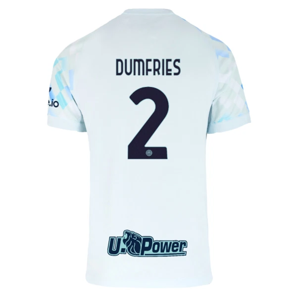 Inter Milan Dumfries 2 Bortedrakt Herre 2025-26 Inter Milan Dumfries 2 Bortedrakt Herre 2025-26