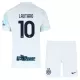 Inter Milan Lautaro Martinez 10 Bortedrakt Barn 2025-26 - med Bukse