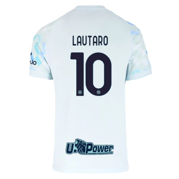 Inter Milan Lautaro Martinez 10 Bortedrakt Barn 2025-26 - med Bukse