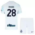 Inter Milan Pavard 28 Bortedrakt Barn 2025-26 - med Bukse