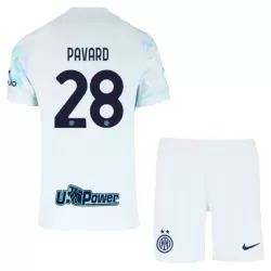 Inter Milan Pavard 28 Bortedrakt Barn 2025-26 - med Bukse Inter Milan Pavard 28 Bortedrakt Barn 2025-26 - med Bukse