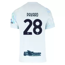 Inter Milan Pavard 28 Bortedrakt Herre 2025-26 Inter Milan Pavard 28 Bortedrakt Herre 2025-26