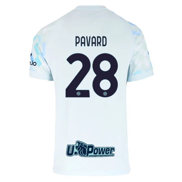 Inter Milan Pavard 28 Bortedrakt Herre 2025-26 Inter Milan Pavard 28 Bortedrakt Herre 2025-26