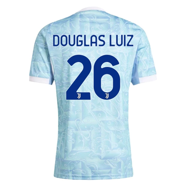 Juventus Douglas Luiz 26 Bortedrakt Herre 2025-26 Juventus Douglas Luiz 26 Bortedrakt Herre 2025-26