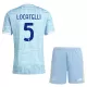 Juventus Locatelli 5 Bortedrakt Barn 2025-26 - med Bukse Juventus Locatelli 5 Bortedrakt Barn 2025-26 - med Bukse